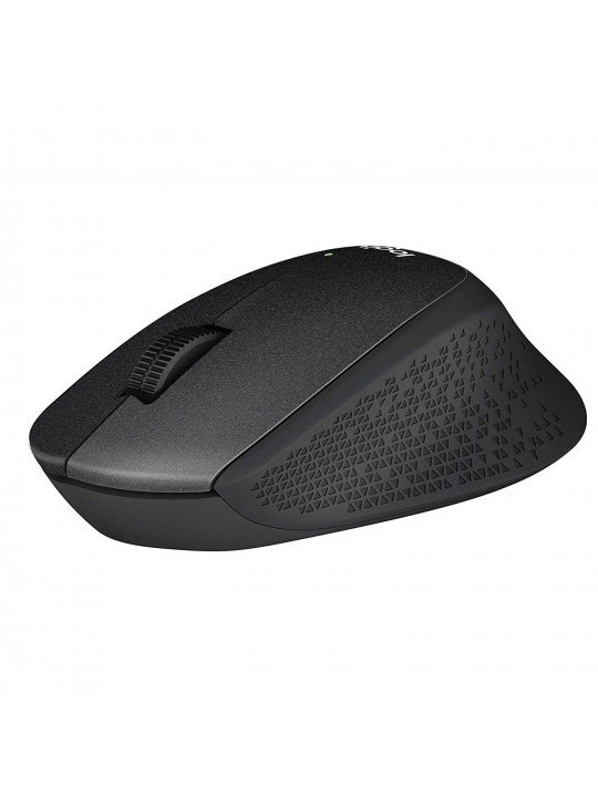 Մկնիկ LOGITECH M330 SILENT PLUS WIRELESS (BLACK) (L910-004909)