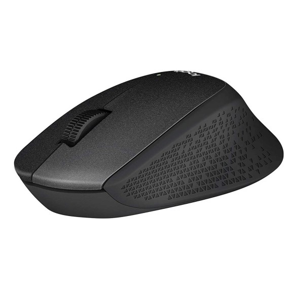 Mouse LOGITECH M330 SILENT PLUS WIRELESS (BLACK) (L910-004909)