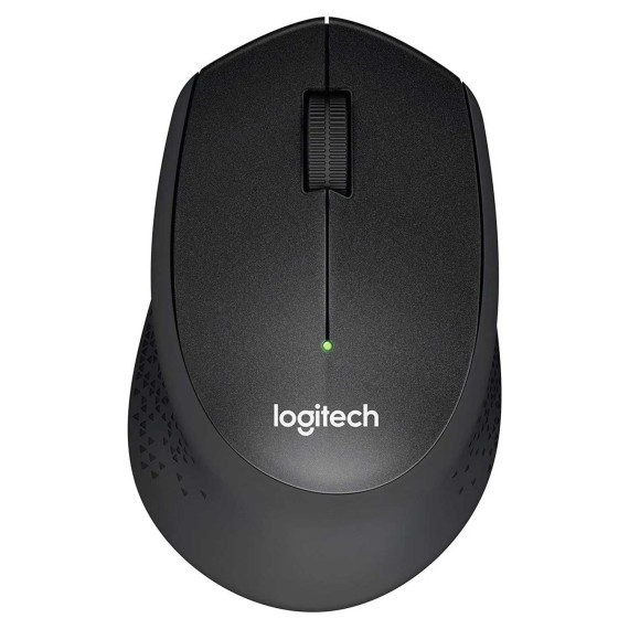 Mouse LOGITECH M330 SILENT PLUS WIRELESS (BLACK) (L910-004909)