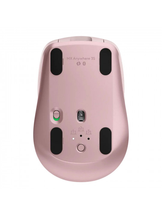 Mouse LOGITECH MX ANYWHERE 3S Wl/BT (Rose) (L910-006931)