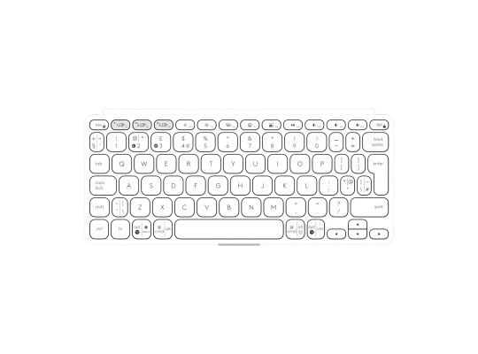 Keyboard LOGITECH Keys To Go 2 US/INTL (Pale/Grey) (L920-012985)