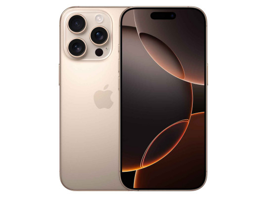 Սմարթ հեռախոս APPLE iPhone 16 Pro 256GB (Desert Titanium) (A3293) (MYNK3ZD/A)