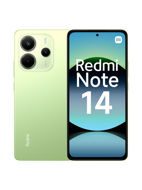 Смартфон XIAOMI REDMI NOTE 14 4G 8GB 256GB (Lime Green) (24117RN76O)