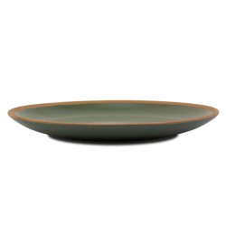 Тарелка NAVA 10-141-060 STONWARE ATHENA GREEN DINNER 27CM 