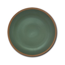 Тарелка NAVA 10-141-060 STONWARE ATHENA GREEN DINNER 27CM 