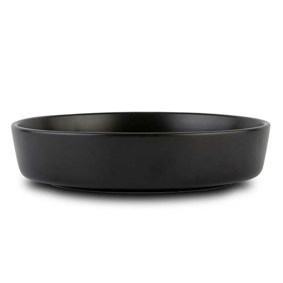 Plate NAVA 10-099-283 STONEARE SOHO BLACK SOUP 21.5CM 