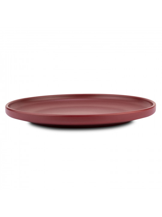 Тарелка NAVA 10-099-291 STONEARE SOHO MAROON DIINER 27CM 