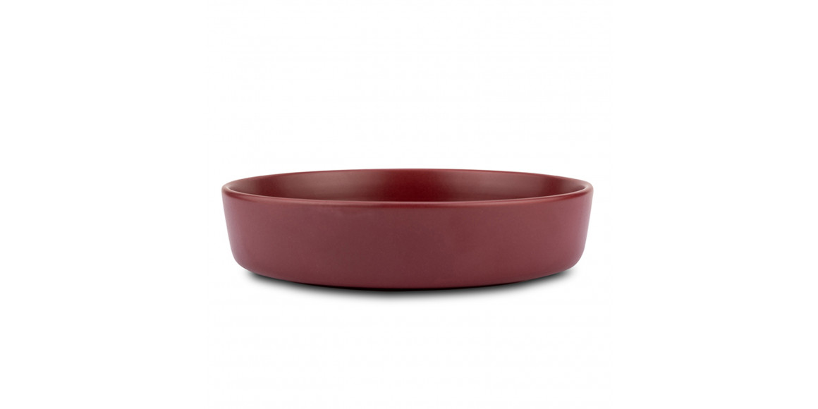 Plate NAVA 10-099-293 STONEARE SOHO MAROON SOUP 21.5CM 