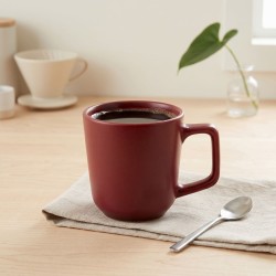 Cup NAVA 10-099-297 STONEARE SOHO MAROON MUG 350ML 