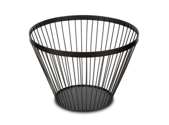 Fruit basket NAVA 10-100-031 METAL BLACK MISTY 30CM 