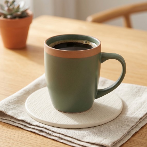 Cup NAVA 10-141-066 STONWARE ATHENA GREEN MUG 380ML 