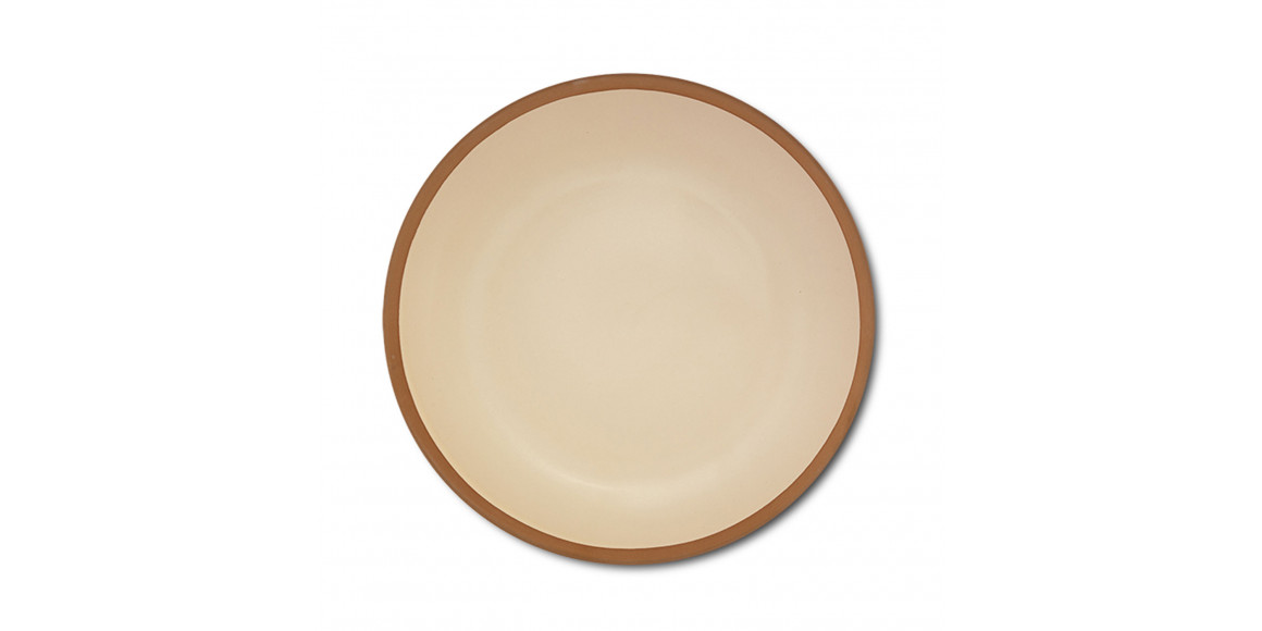 Тарелка NAVA 10-141-080 STONWARE ATHENA BEIGE DINNER 27CM 