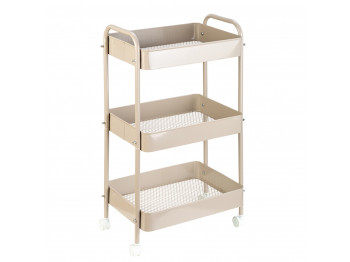 Кухонная тележка NAVA 10-170-062 3 TIERS  TROLLEY METAL MISTY 