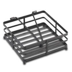 Holder NAVA 10-186-032 RECTAN. NAPKIN METAL BLACK MISTY 18CM 