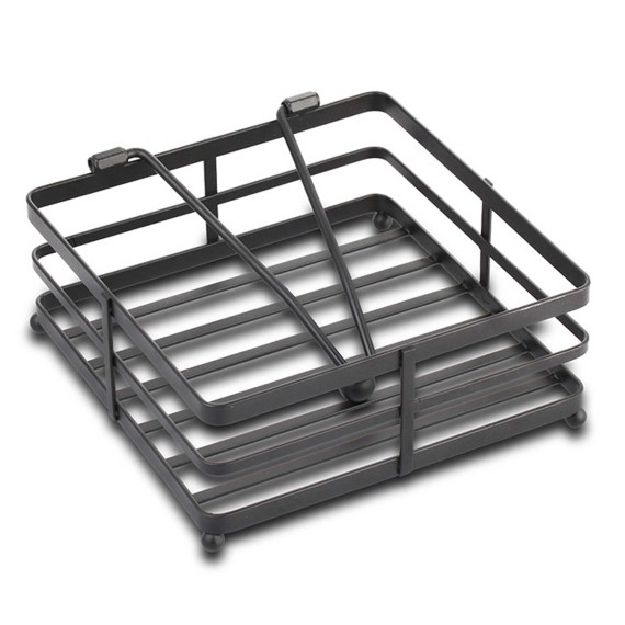 Держатель NAVA 10-186-032 RECTAN. NAPKIN METAL BLACK MISTY 18CM 