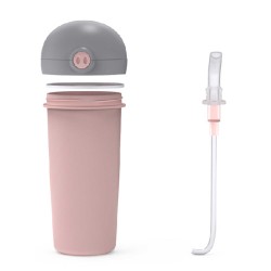 Water bottle NAVA 10-259-040 PLASTIC WE CARE PINK 380ML 