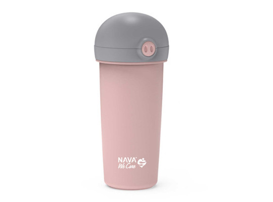 Бутылка для воды NAVA 10-259-040 PLASTIC WE CARE PINK 380ML 