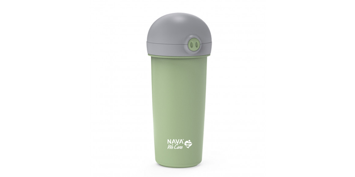 Бутылка для воды NAVA 10-259-042 PLASTIC WE CARE GREEN 380ML 