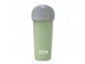 Water bottle NAVA 10-259-042 PLASTIC WE CARE GREEN 380ML 