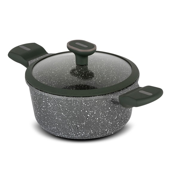 Кастрюли NAVA 10-302-220 OLEA STONE COATING 20CM 