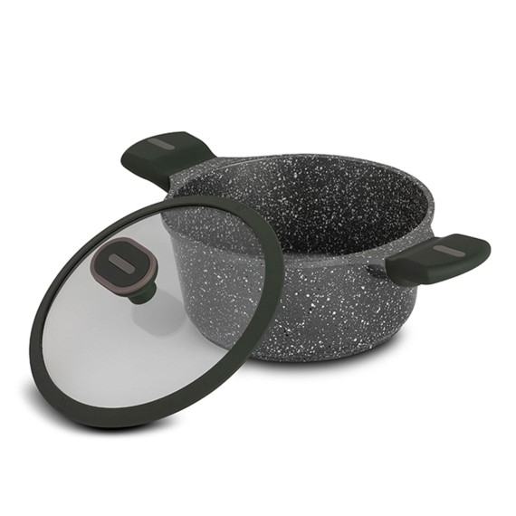 Кастрюли NAVA 10-302-220 OLEA STONE COATING 20CM 