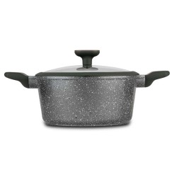 Կաթսաներ NAVA 10-302-221 OLEA STONE COATING 24CM 