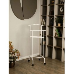 Hanger UNISTOR YALTA DOUBLE WHITE ON WHEEL 108CM (219672)
