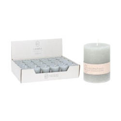 Candle KOOPMAN PILLAR 4X5CM LIGHT GREY (250399) (420007080)