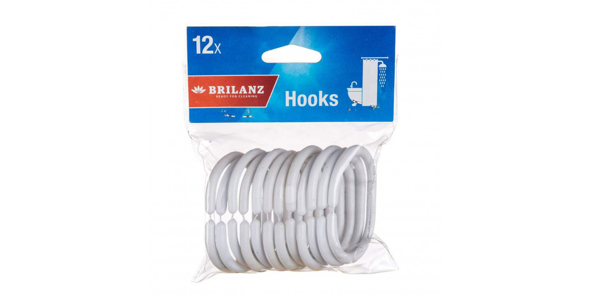 Держатель BANQUET 42125501 HOOKS FOR CURTAIN 12PC 