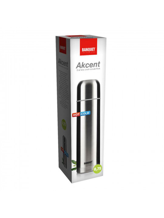 Թերմոս BANQUET 48075S-Z S.STEEL AKCENT 0.75L 