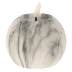 Свеча KOOPMAN LED BALL CANDLE 100X75MM WHITE (739900) (AX5435800)