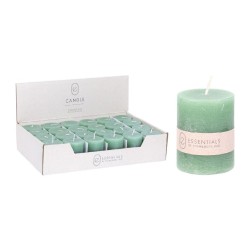 Candle KOOPMAN PILLAR 4X5CM DARK GREEN (250771) (420007460)
