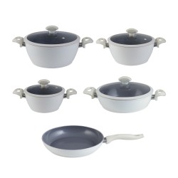 Casserols set FALEZ 15491 NEW01 PRO CERA 9PC 