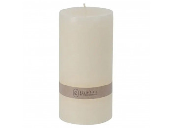 Candle KOOPMAN PILLAR 7X14CM OFF WHITE (250351) (420007040)