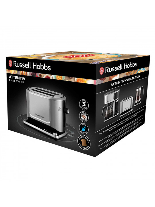 Տոստեր RUSSELL HOBBS ATTENTIVE 2 SLICE (26210-56/RH)