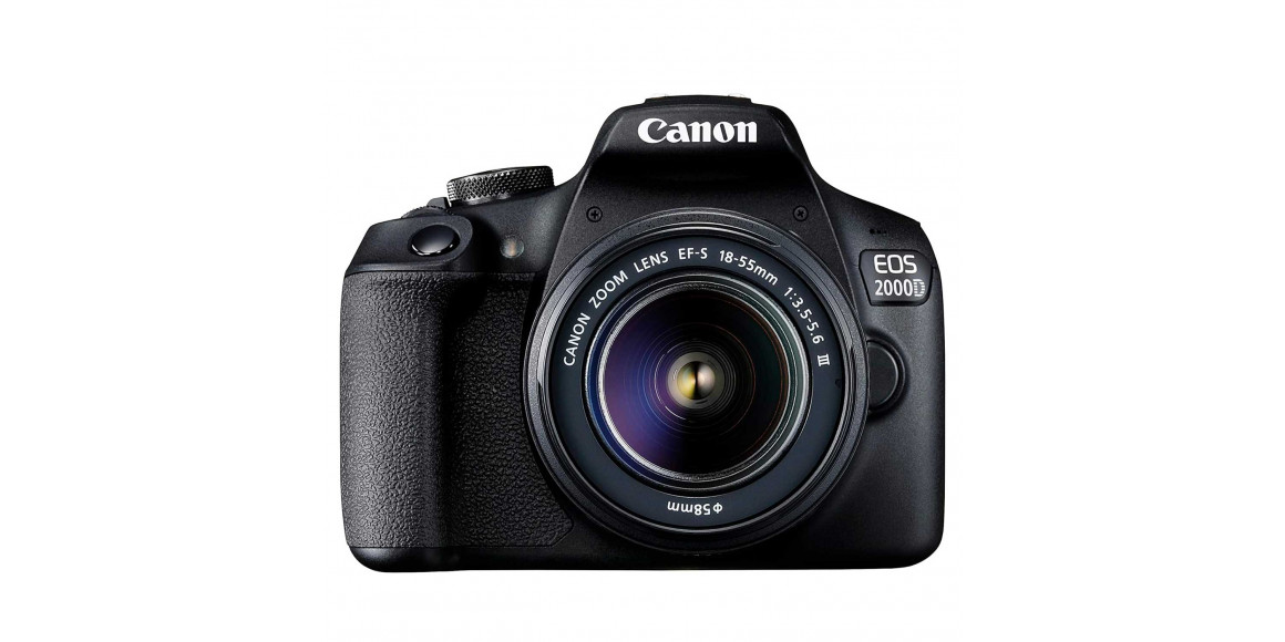 Digital photo camera CANON EOS 2000D EF-S 18-55 IS III KIT (BK) 