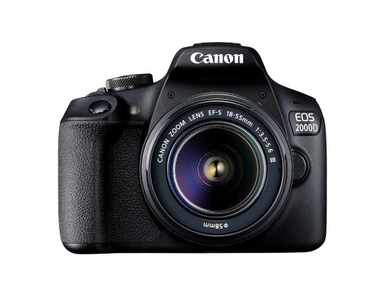 Թվային ֆոտոխցիկ CANON EOS 2000D EF-S 18-55 IS III KIT (BK) 