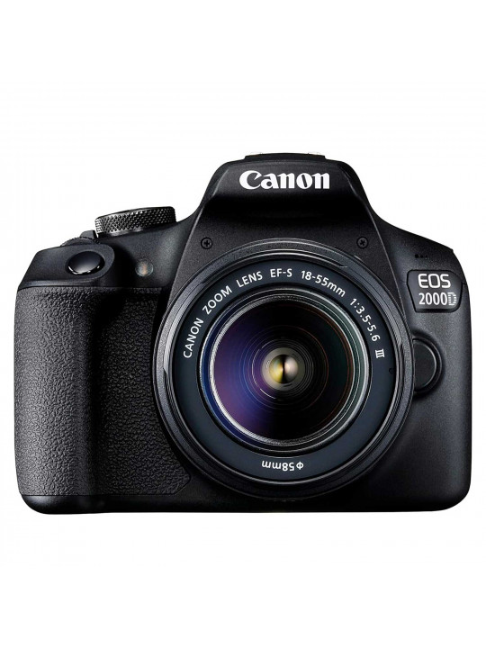 Digital photo camera CANON EOS 2000D EF-S 18-55 IS III KIT (BK) 