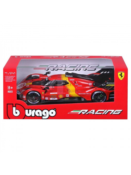 Transport BBURAGO 18-26309 FERRARI RACING 499P SCALE 1:24 