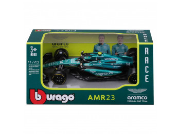 Transport BBURAGO 18-38090 (#14) ASTON MARTIN AMR23 SCALE 1:43 