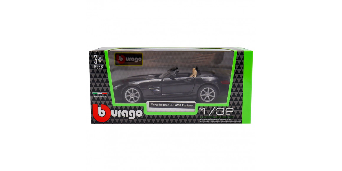 Transport BBURAGO 18-43035 MERCEDES-BENZ SLS AMG CABRIO SCALE 1:32 