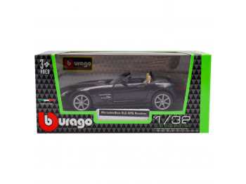 Transport BBURAGO 18-43035 MERCEDES-BENZ SLS AMG CABRIO SCALE 1:32 