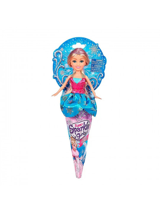 Աղջկա խաղալիք ZURU 10017 SPARKLE GIRLZ. DOLLS 25CM. WINTER PRINCESS CONE 