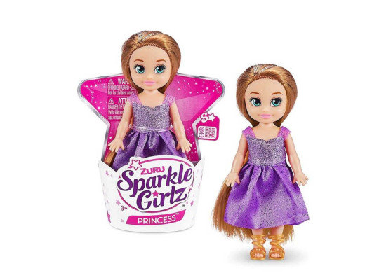 Աղջկա խաղալիք ZURU 10015 SPARKLE GIRLZ. DOLLS 10CM. PRINCESS CUPCAKE 