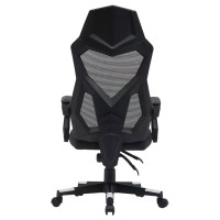 Игровое кресло CANYON Flow (Black/White) (CNE-MCH01W)