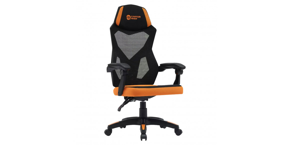 Игровое кресло CANYON Wave (Black/Orange) (CNE-MCH02)