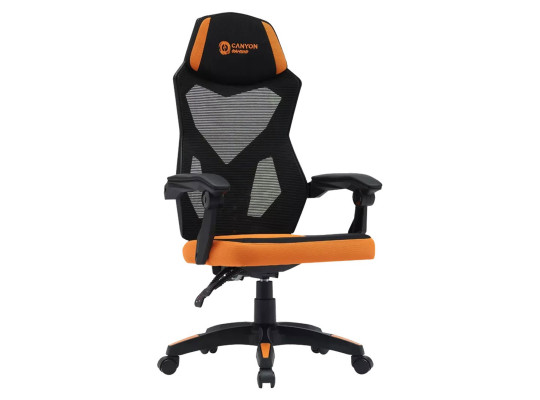 Gaming chair CANYON Wave (Black/Orange) (CNE-MCH02)