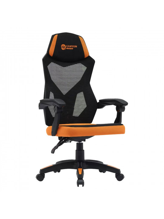 Gaming chair CANYON Wave (Black/Orange) (CNE-MCH02)