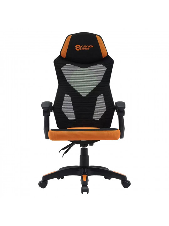 Gaming chair CANYON Wave (Black/Orange) (CNE-MCH02)