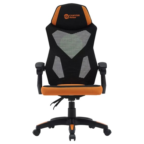 Gaming chair CANYON Wave (Black/Orange) (CNE-MCH02)